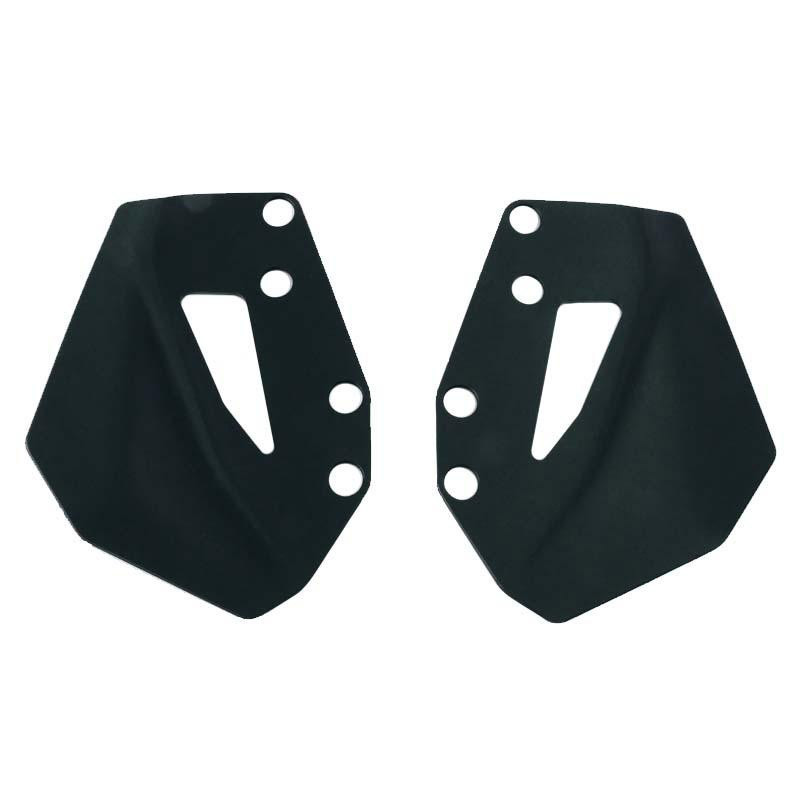M-series side deflectors for the R 1300GS – Opaque black plastic – L'atelier Bleu Motostore