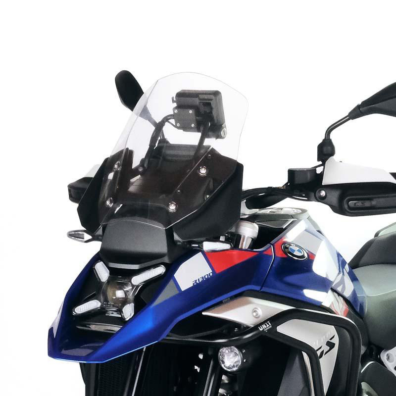 M-series side deflectors for the R 1300GS – Opaque black plastic – L'atelier Bleu Motostore