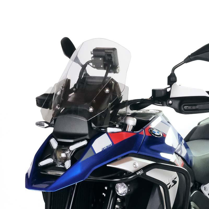  Déflecteurs latéraux M pour R 1300GS fumé clair - L'atelier Bleu Motostore