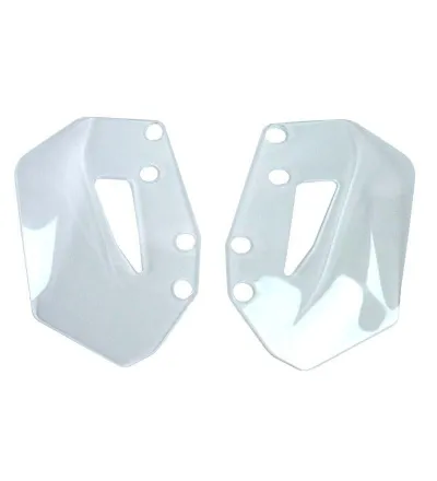L-shaped side deflectors for the R 1300GS, clear - L'atelier Bleu Motostore
