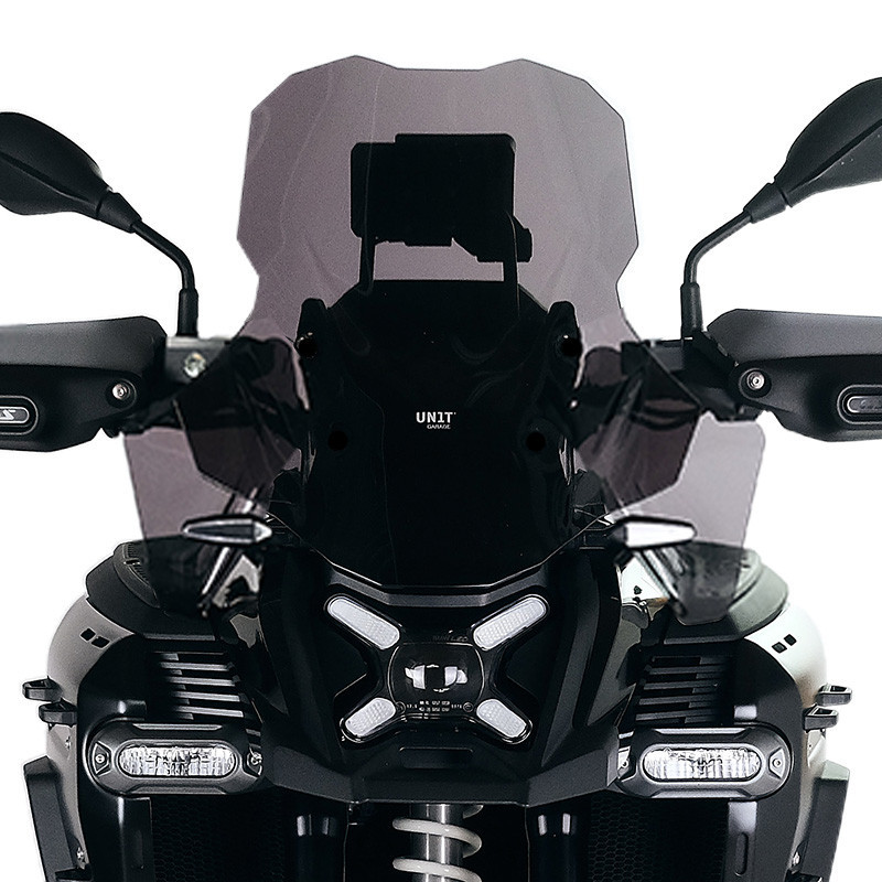  Saute vent Touring sans radar pour R 1300GS ADV Noir Fumé - L'atelier Bleu Motostore