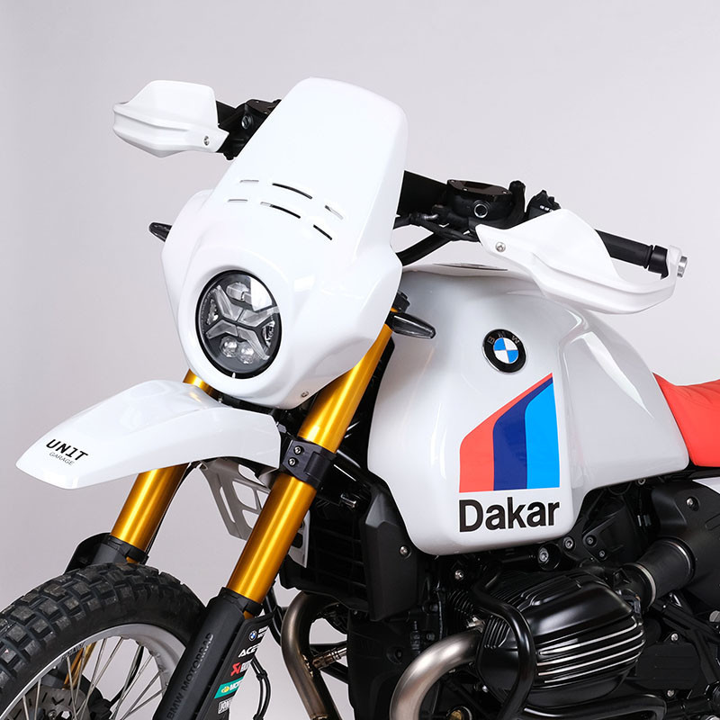 Fenouil fork crown for R 12 G/S, White - L'atelier Bleu Motostore