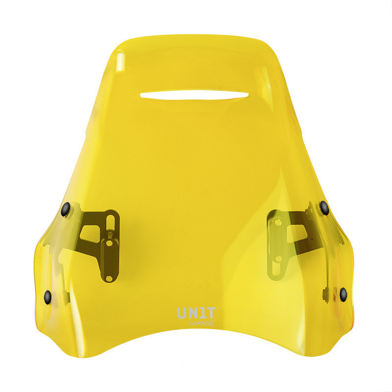 Original wind deflector extension for the R 12 G/S – Yellow – L'atelier Bleu Motostore