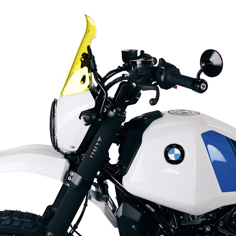 Original wind deflector extension for the R 12 G/S – Yellow – L'atelier Bleu Motostore