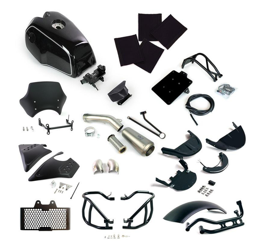 nineT/7 Kit + Black Accessory - L'atelier Bleu Motostore