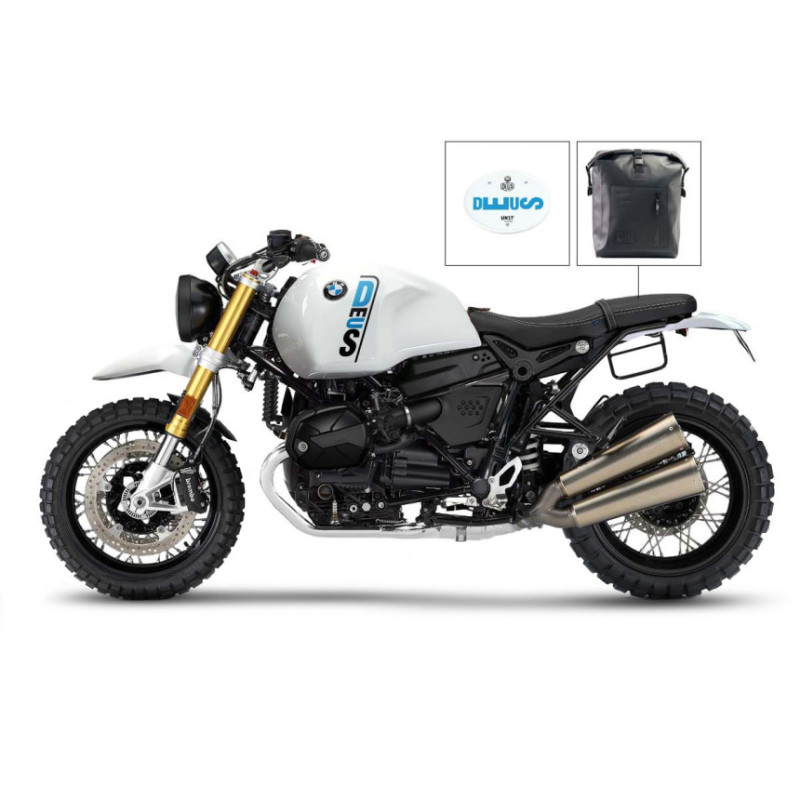 Kit Origin Deus Enduro blanc pour R nineT Roadster E5 - L'atelier Bleu Motostore