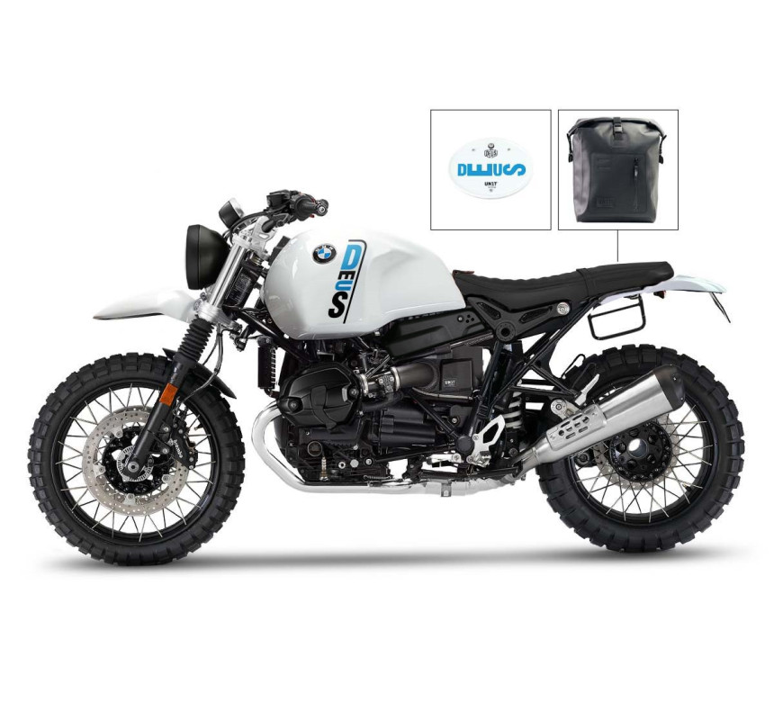 Kit Origin Deus Enduro blanc pour R nineT Urban G/S échappement bas E4 - L'atelier Bleu Motostore