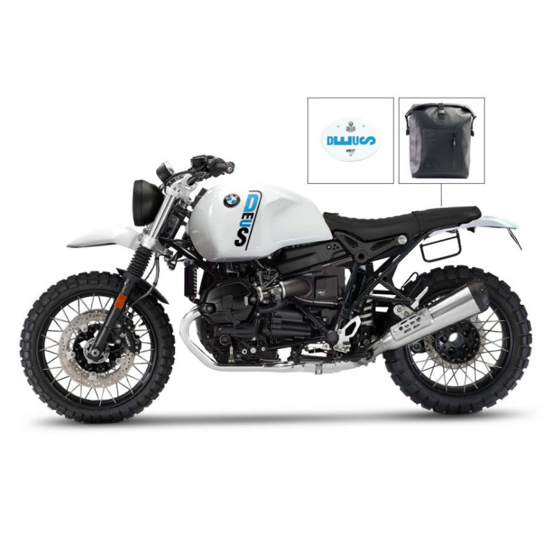Kit Origin Deus Enduro blanc pour R nineT Urban G/S échappement bas E4 - L'atelier Bleu Motostore