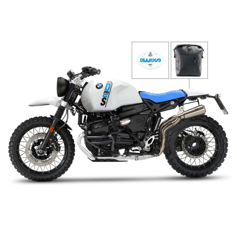 Kit Factory Deus Enduro blanc pour R nineT Urban G/S échappement haut E5 - L'atelier Bleu Motostore