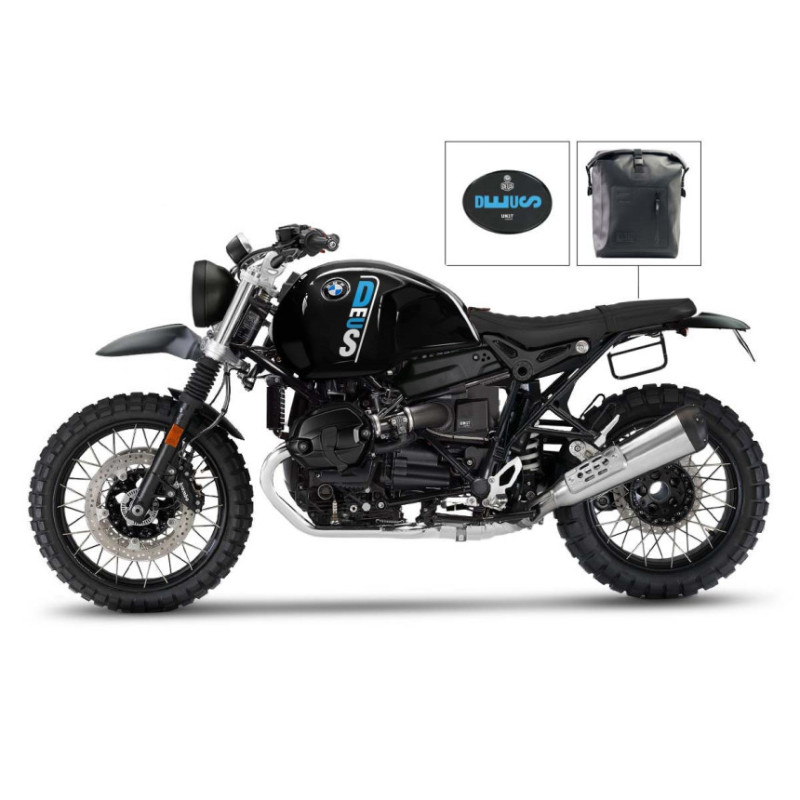 Kit Origin Deus Enduro noir pour R nineT Urban G/S échappement bas E4 - L'atelier Bleu Motostore
