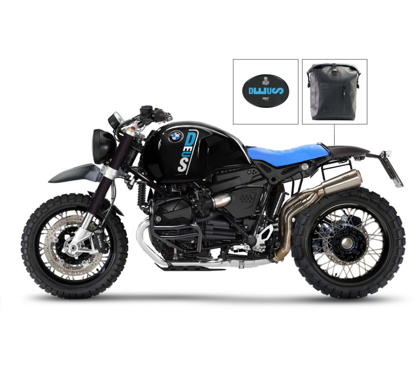 Kit Factory Deus Enduro noir pour R nineT Roadster E5 - L'atelier Bleu Motostore