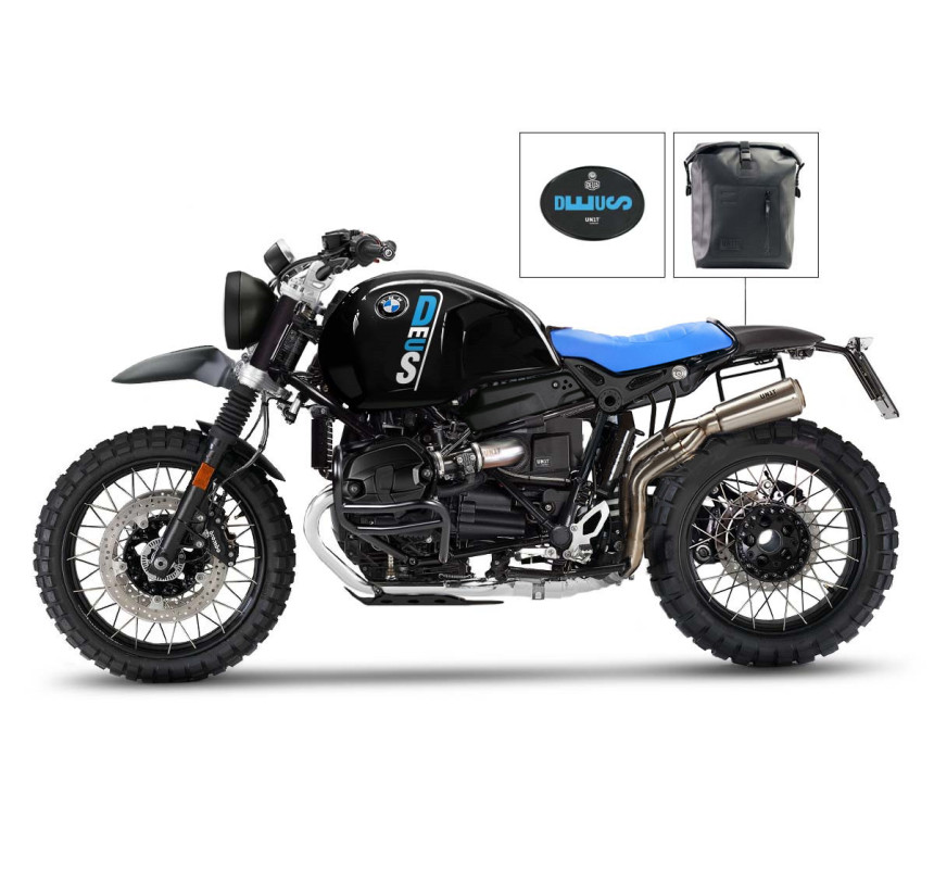 Kit Factory Deus Enduro noir pour R nineT Urban G/S échappement bas E4 - L'atelier Bleu Motostore