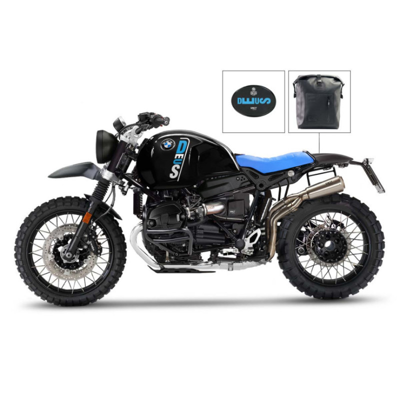Deus Enduro Black Factory Kit for R nineT Urban G/S with low-mounted exhaust (E4) – L'atelier Bleu Motostore