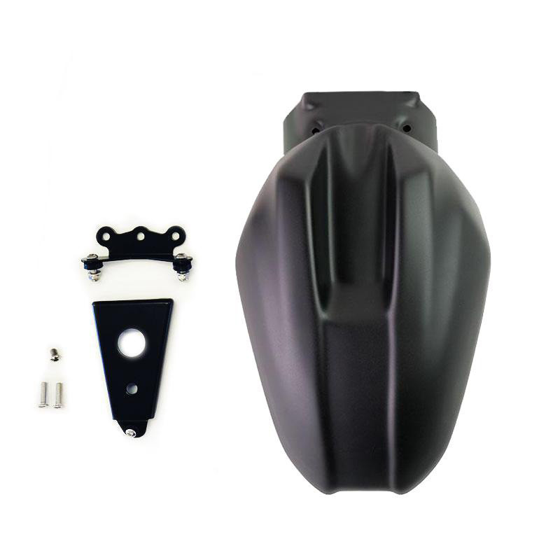 High mudguard for R nineT Urban GS, matt black - L'atelier Bleu Motostore