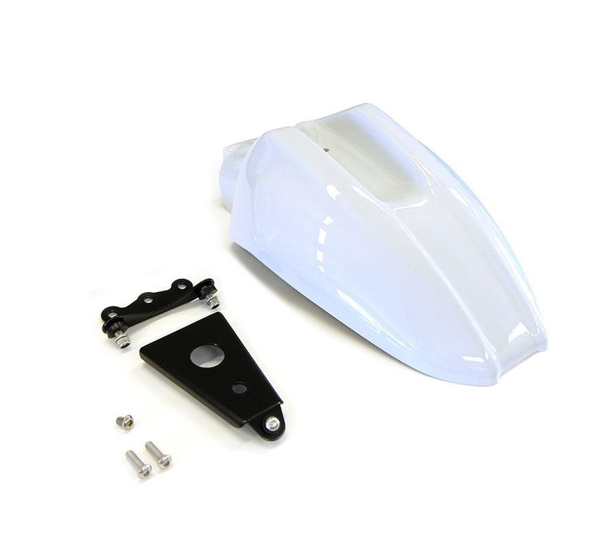 High mudguard for R nineT Urban GS White Lightweight - L'atelier Bleu Motostore