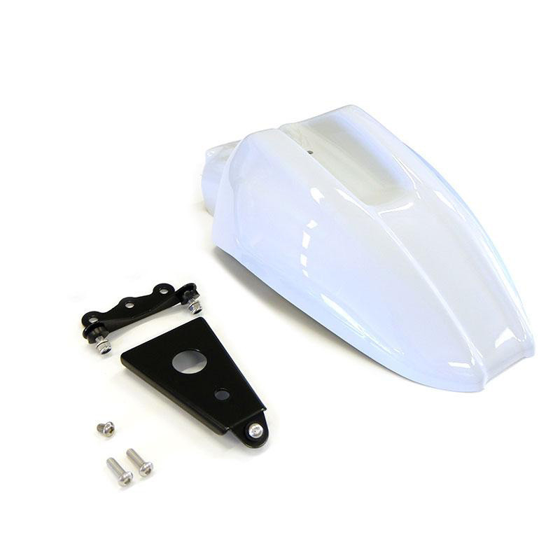 High mudguard for R nineT Urban GS White Lightweight - L'atelier Bleu Motostore