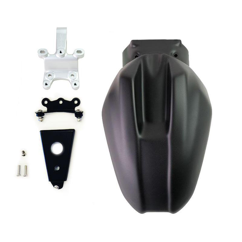 High mudguard for the R nineT Scrambler and Pure in matt black – L'atelier Bleu Motostore