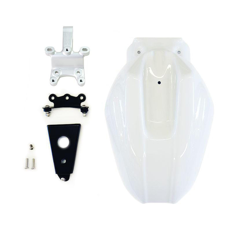 Garde-boue haut pour R nineT Scrambler et Pure Blanc Light wight - L'atelier Bleu Motostore