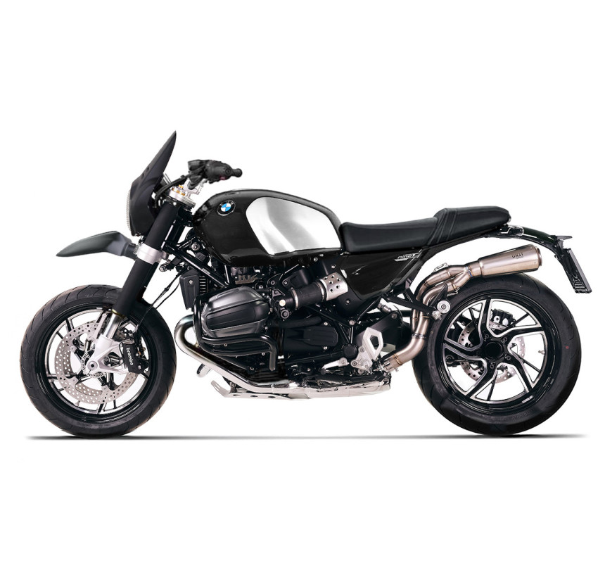  Tête de fourche Fenouil + garde-boue avant pour R 12 nineT Noir mat - L'atelier Bleu Motostore