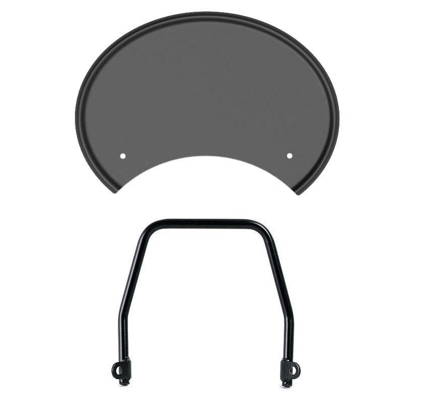 Number Plate + Holder for R nineT Black - L'atelier Bleu Motostore