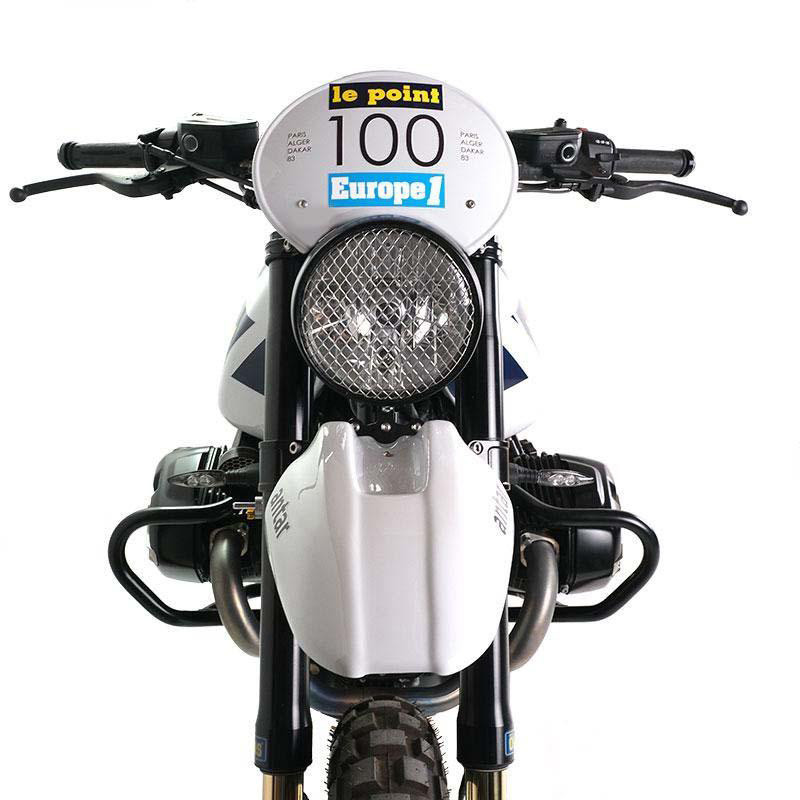 Number Plate + Mount for R nineT White - L'atelier Bleu Motostore