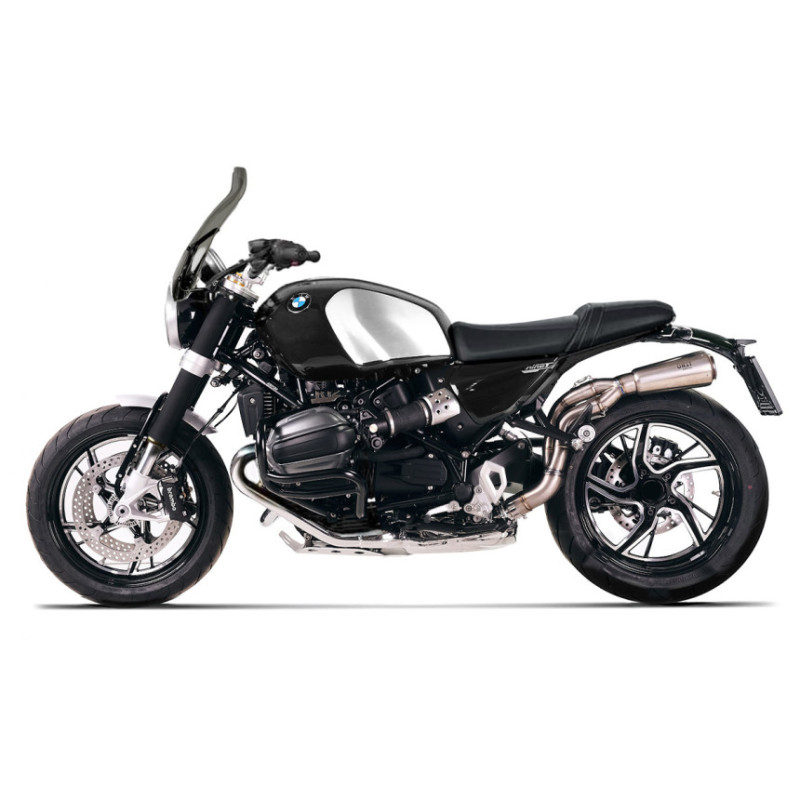  Saute vent XL + support GPS pour R 12 nineT Noir Fumé - L'atelier Bleu Motostore