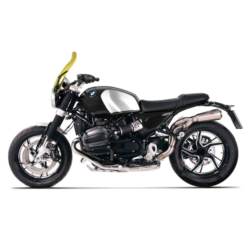 XL Windscreen + GPS Mount for R 12 nineT Yellow - L'atelier Bleu Motostore