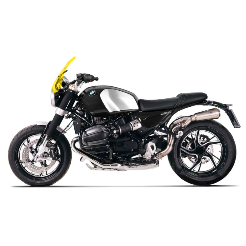 Wind deflector + GPS mount for R 12 nineT Yellow - L'atelier Bleu Motostore