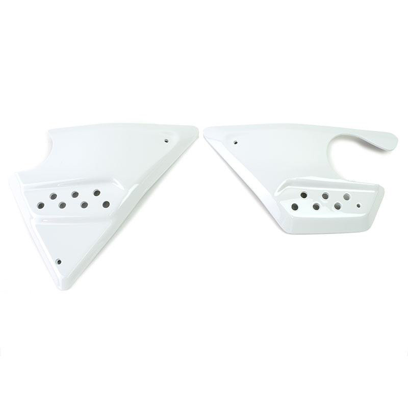  Caches latéraux pour R nineT Blanc Light wight - L'atelier Bleu Motostore