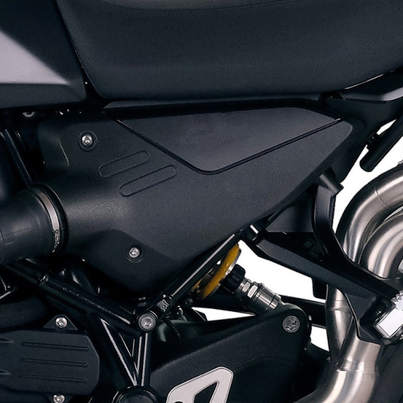 Genuine black side covers for the R 12 G/S (without) – L'atelier Bleu Motostore