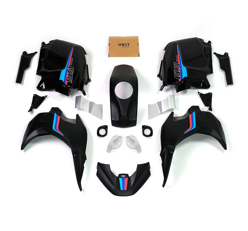 Kit RAD noir pour R 1200GS et R 1250GS - L'atelier Bleu Motostore