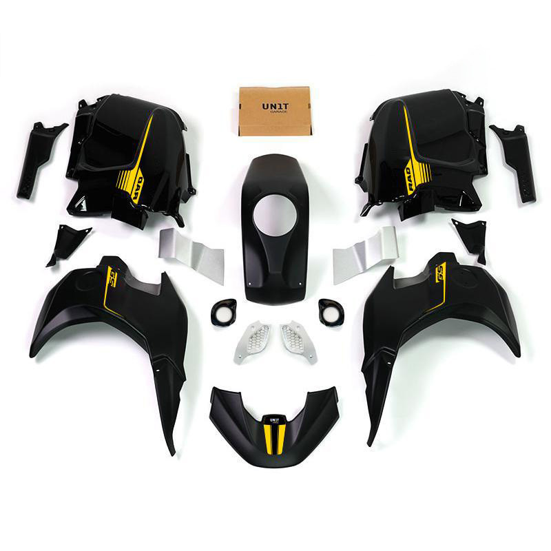Kit RAD jaune pour R 1200GS et R 1250GS - L'atelier Bleu Motostore