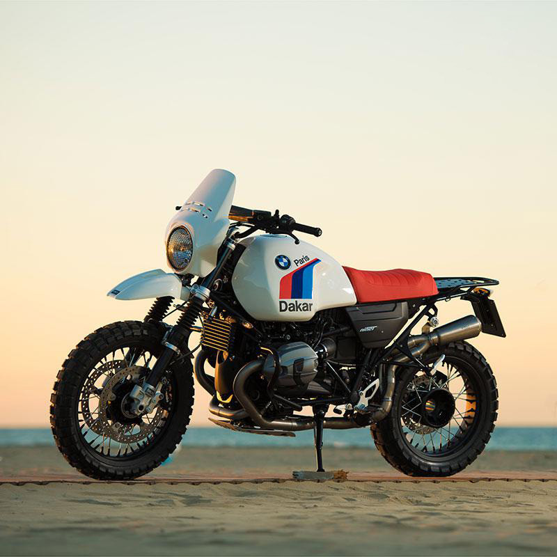  Kit Paris Dakar + accessoires pour R nineT - L'atelier Bleu Motostore