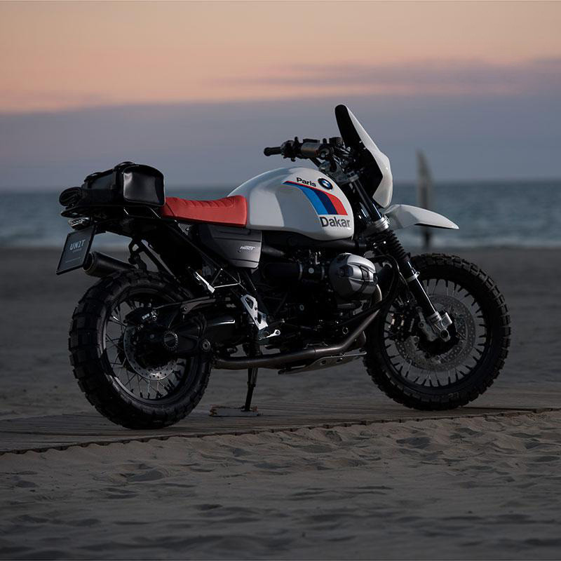 Paris-Dakar Kit + accessories for the R nineT – L'atelier Bleu Motostore