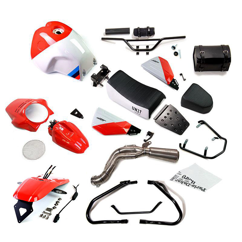 Paris-Dakar GR86 Kit + accessories for the R nineT – L'atelier Bleu Motostore