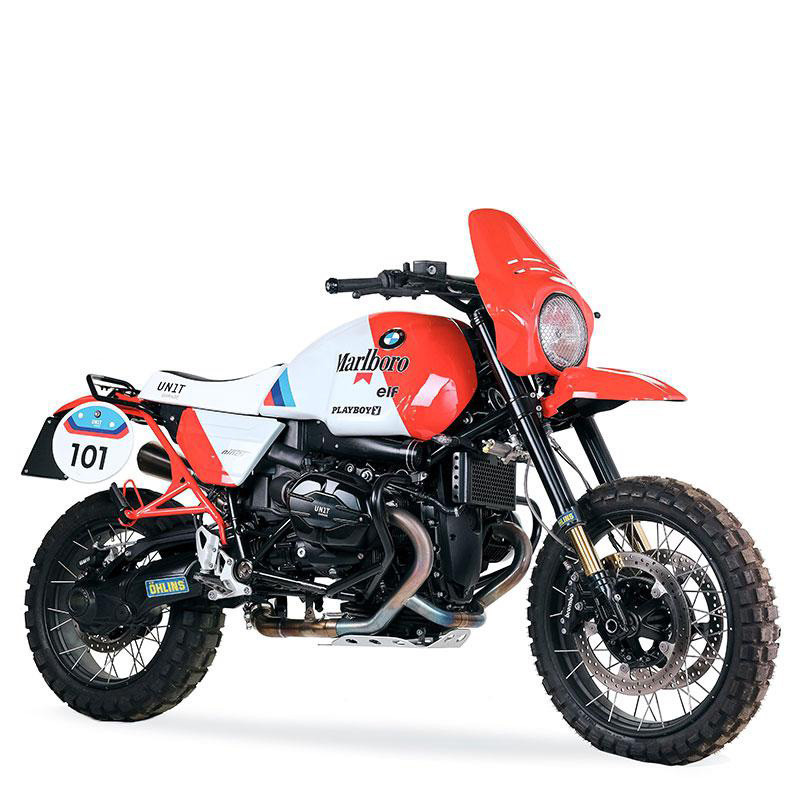 Kit Paris Dakar GR86 + accessoires pour R nineT - L'atelier Bleu Motostore