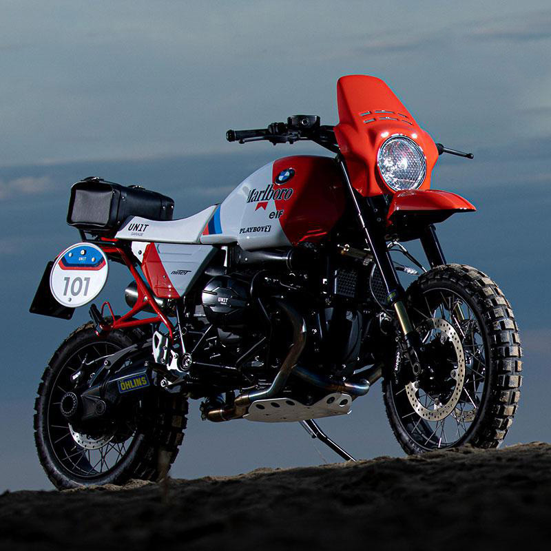 Kit Paris Dakar GR86 + accessoires pour R nineT - L'atelier Bleu Motostore