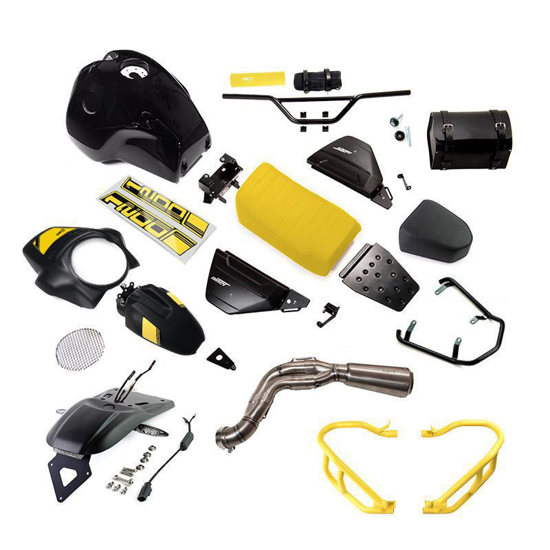 Paris-Dakar 40th Anniversary Kit + accessories for the R nineT – L'atelier Bleu Motostore