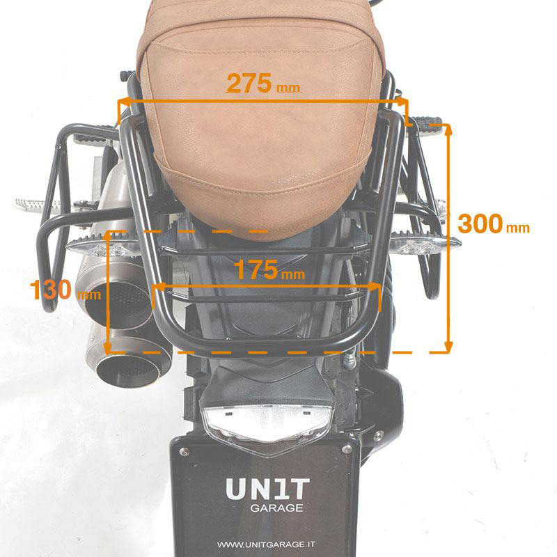Pannier mount for the R nineT – L'atelier Bleu Motostore
