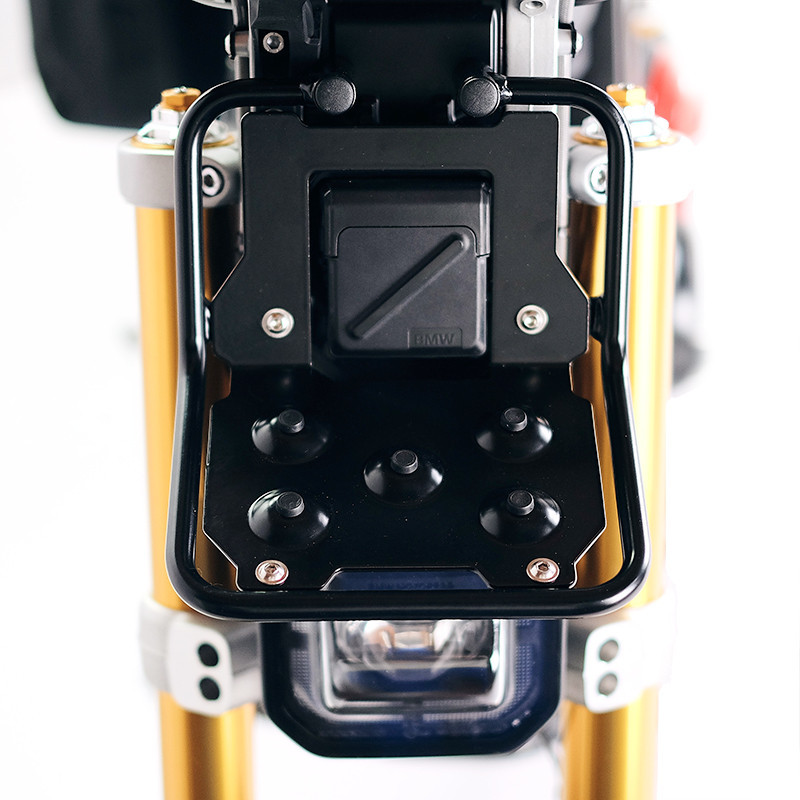 Front pannier mount for CE 02 - L'atelier Bleu Motostore