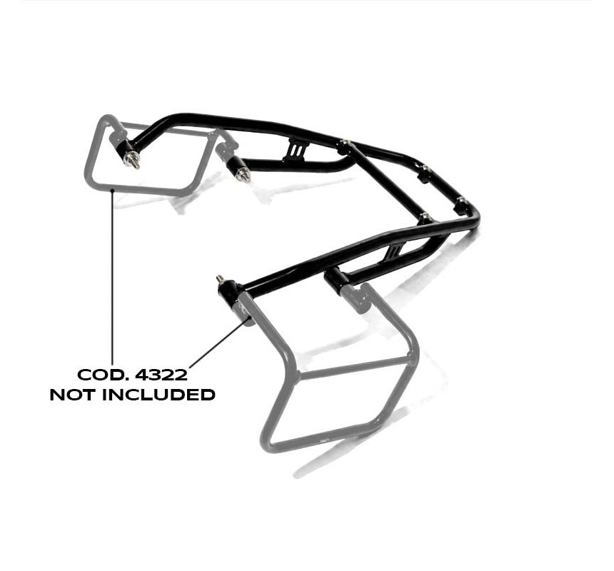 Top case mount for the R 12 – L'atelier Bleu Motostore