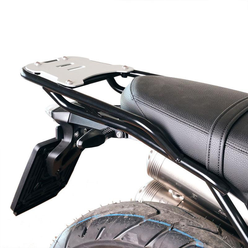  Support top case avec plaque de fixation pour R nineT (noir) - L'atelier Bleu Motostore