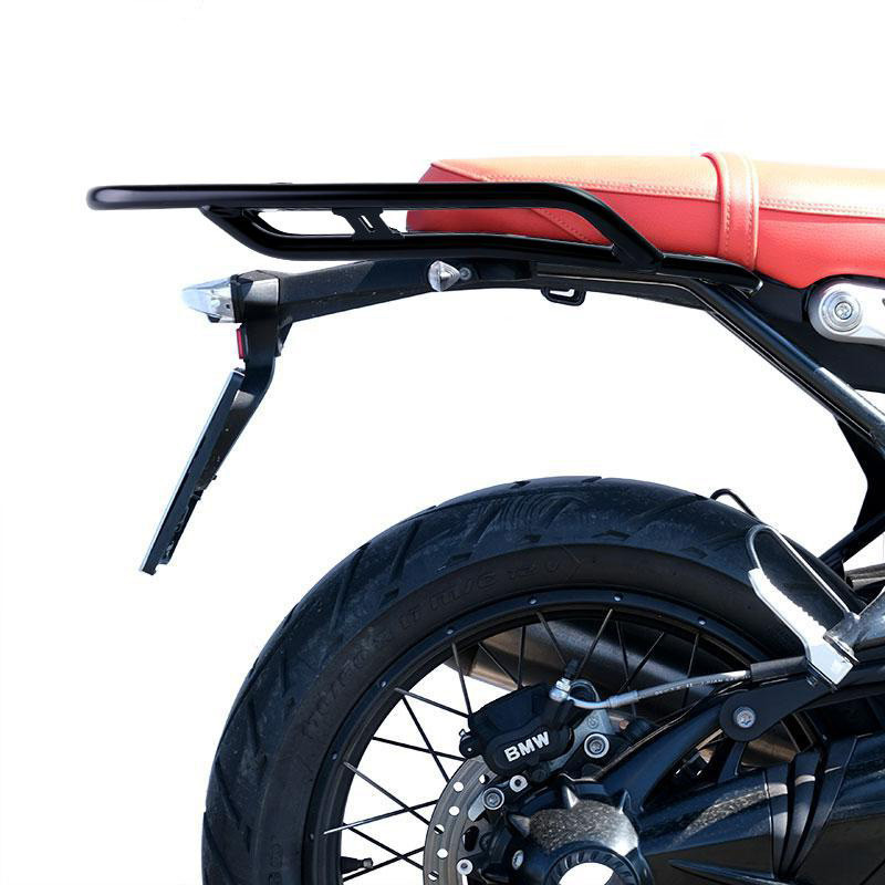  Support top case avec plaque de fixation pour R nineT (argent) - L'atelier Bleu Motostore