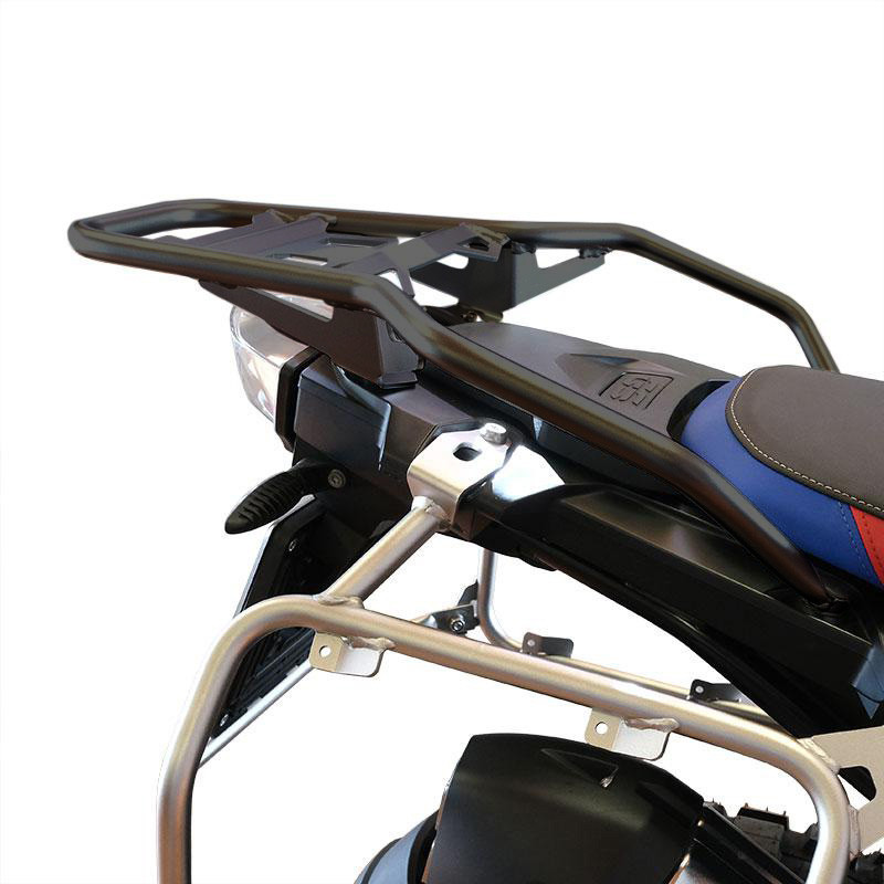  Support top case pour R 1200GS/GSA et R 1250GS/GSA Noir satiné - L'atelier Bleu Motostore