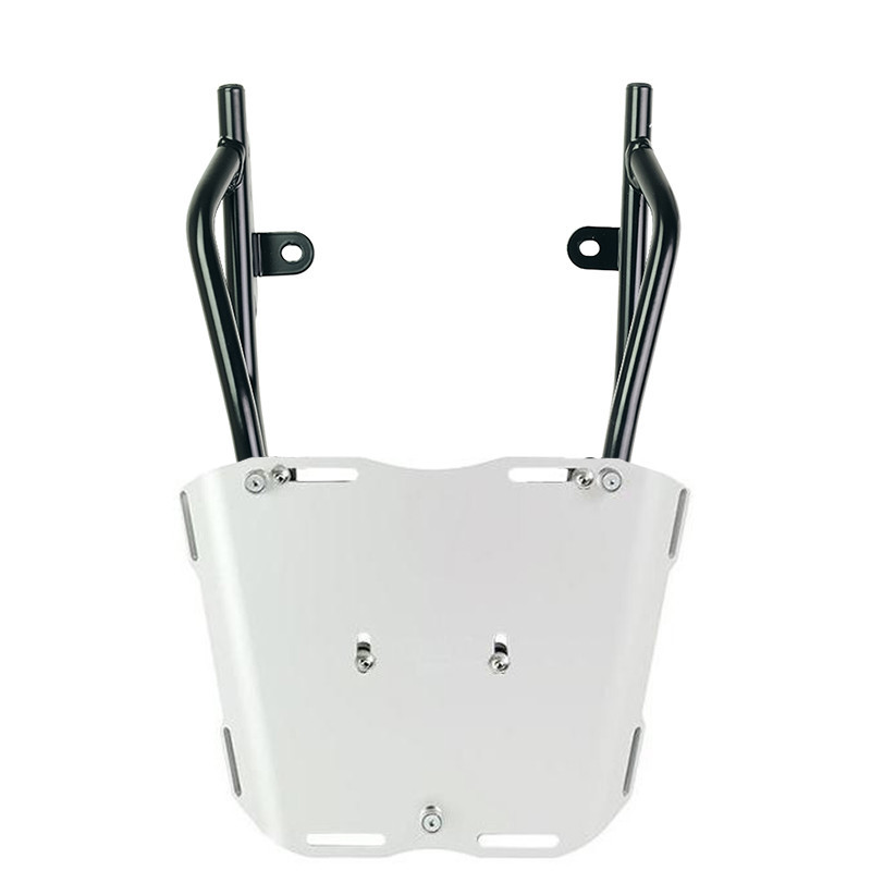 Top box mount for CE 02 – Large aluminium plate - L'atelier Bleu Motostore