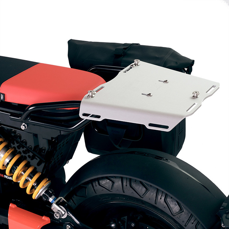  Support top case pour CE 02 Plaque alu grand format - L'atelier Bleu Motostore