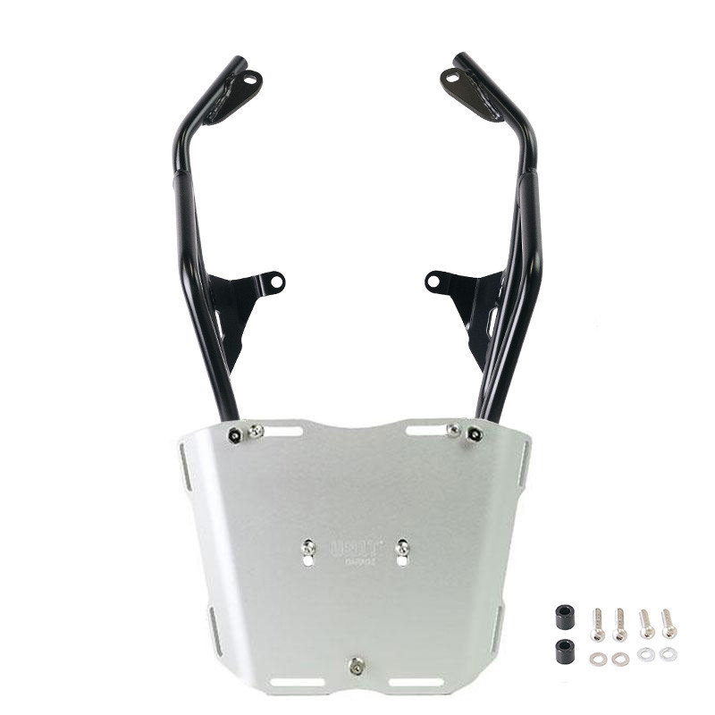 Top box mount for R 12 G/S – Large aluminium plate - L'atelier Bleu Motostore