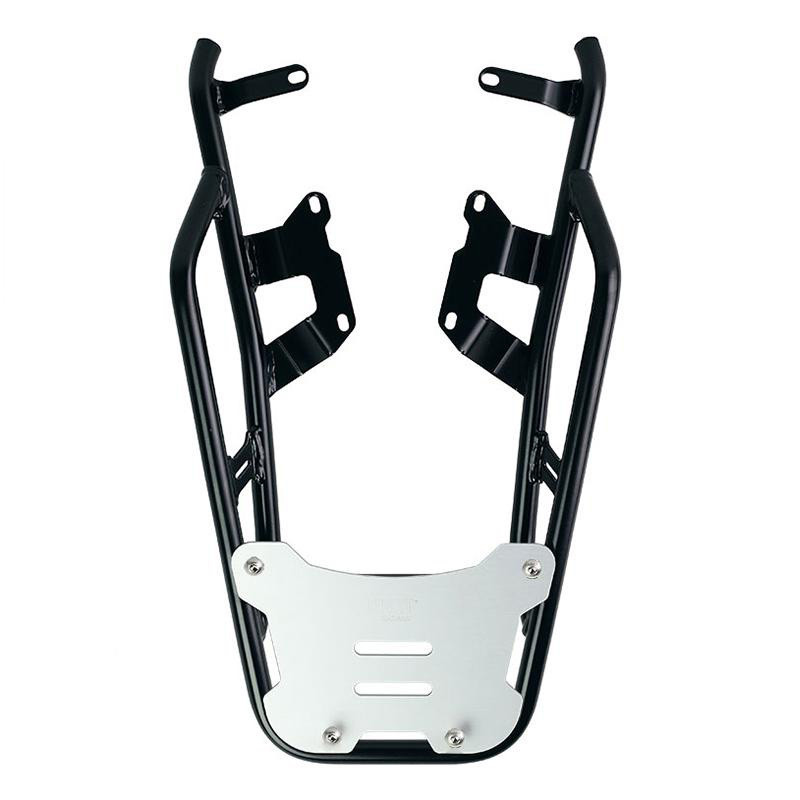 Support top case avec plaque de fixation pour R nineT (noir) Plaque alu - L'atelier Bleu Motostore
