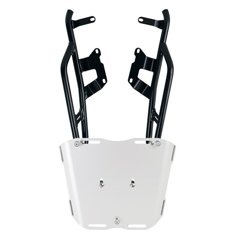 Support top case avec plaque de fixation pour R nineT (noir) Plaque alu grand format - L'atelier Bleu Motostore