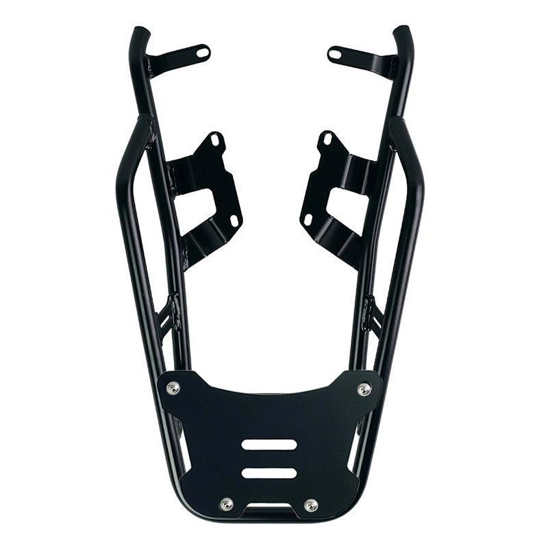 Support top case avec plaque de fixation pour R nineT (noir) Plaque alu noire - L'atelier Bleu Motostore